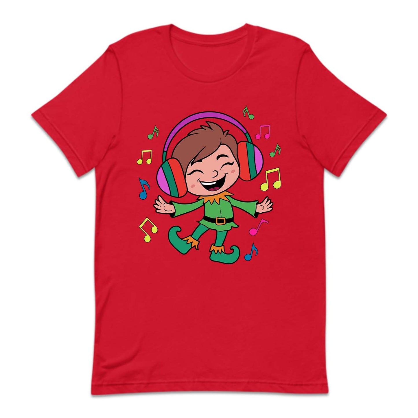 Christmas Xmas Cute Dancing Elf with Headphones | PRODUCT CODE: CHREDNGELF
