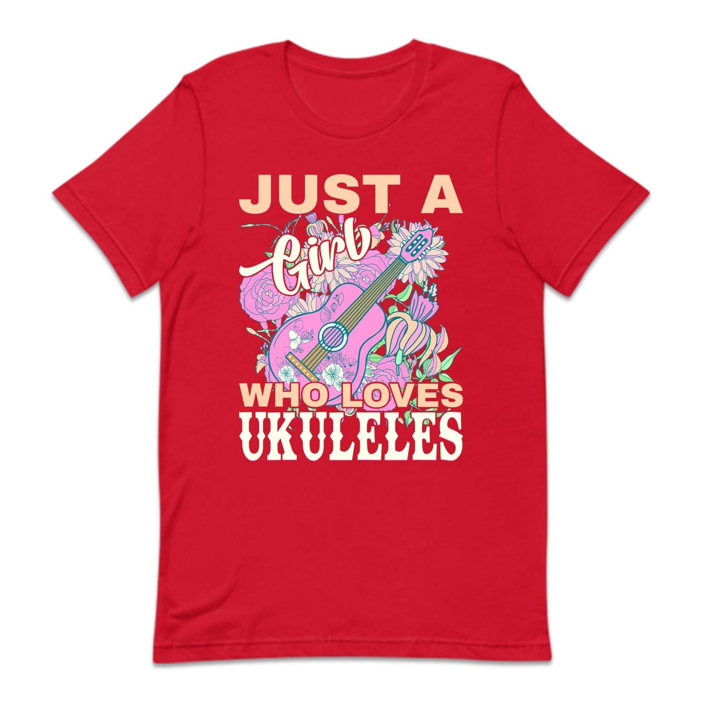 Just A Girl Who Loves Ukuleles | PRODUCT CODE: JSTGRWLUKL