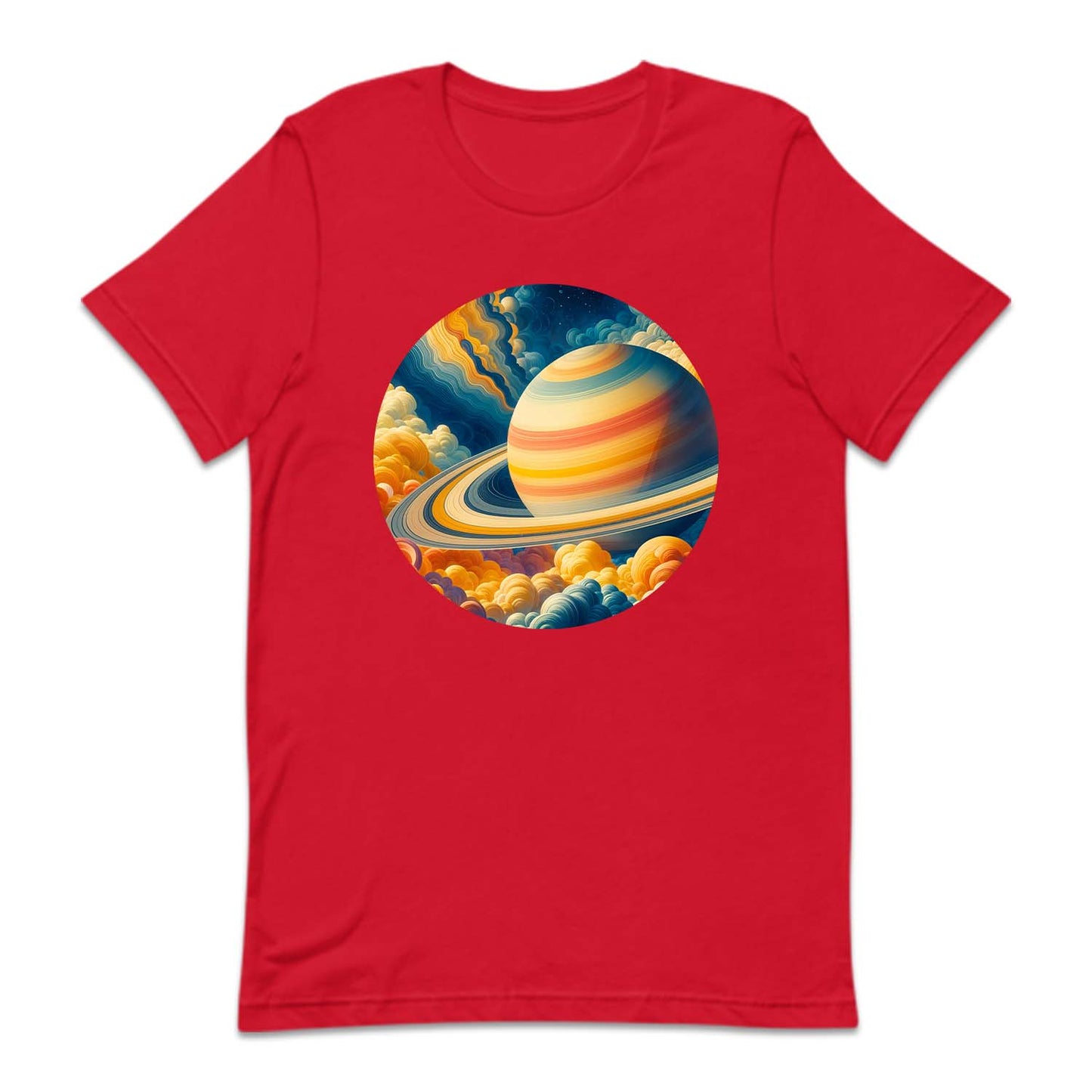 Psychedelic Saturn Nebula Planet Rings Cosmic Galaxy | PRODUCT CODE: PSDYATURNPL