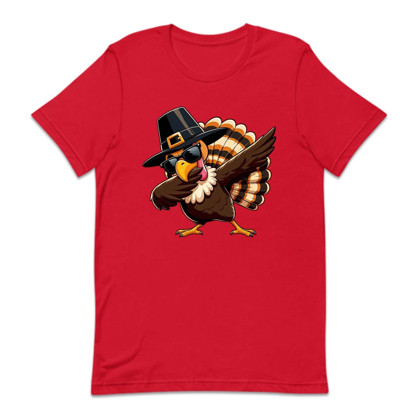 Dabbing Turkey Thanksgiving Autumn Holiday | PRODUCT CODE: DBNGTRKYVF