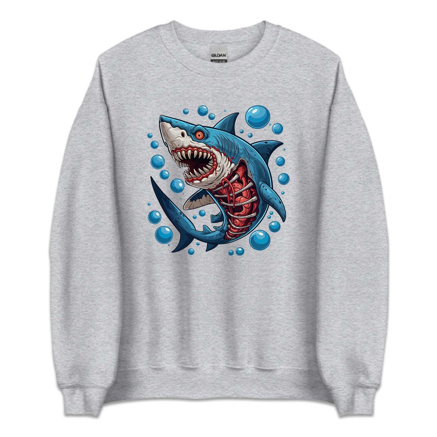 Zombie Shark Halloween Scary Costume | PRODUCT CODE: ZBMESKRHW