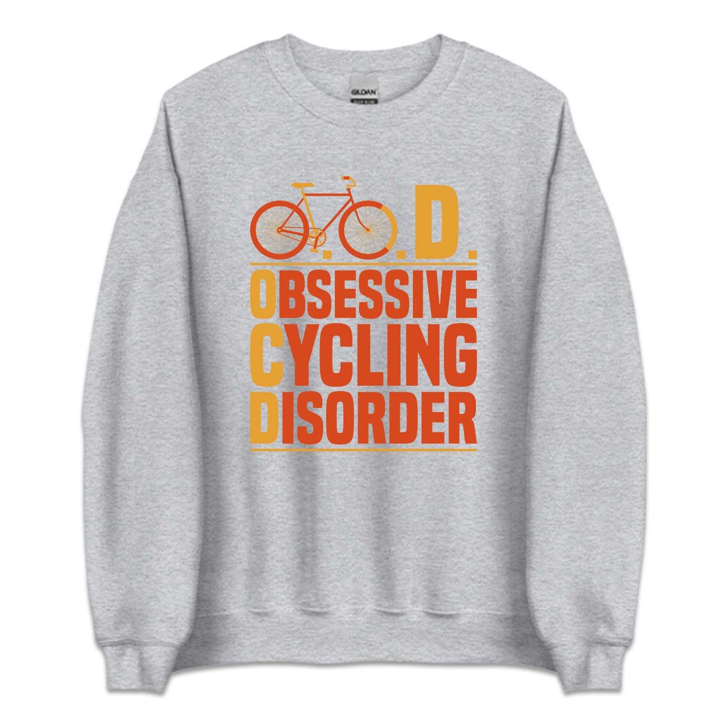 Obsessive Cycling Disorder Cyclist Humor | PRODUCT CODE: OBSCYOLGNB