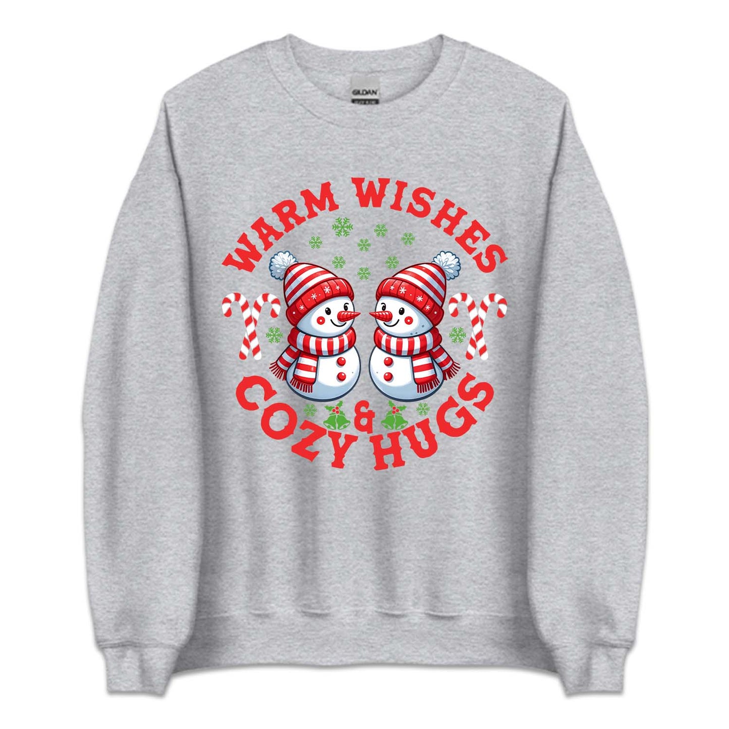 Christmas Snowmans Warm Wishes Cozy Xmas Hugs | PRODUCT CODE: WMRHSZYCO