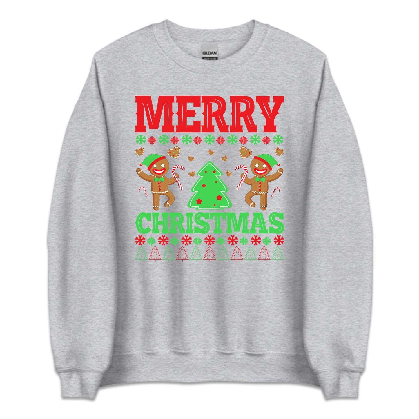 Merry Christmas Gingerbread Man Xmas Candy Can | PRODUCT CODE: MYRCHGNRBDA