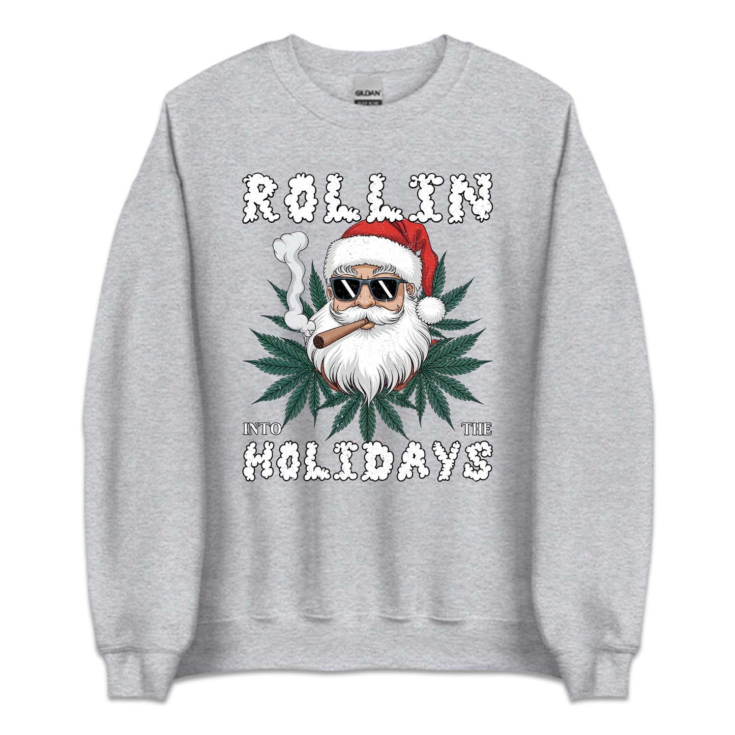 Christmas Santa Claus Smoking Weed Cannabis Xmas | PRODUCT CODE: RLNTHDYCHM