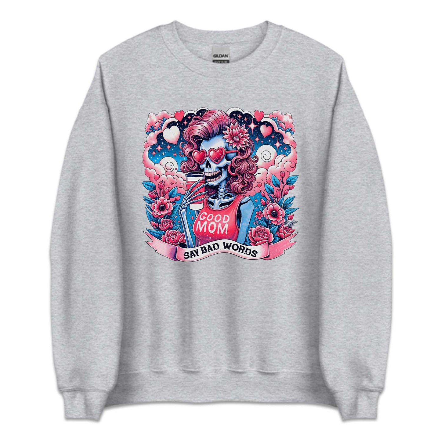Good Moms Say Bad Words Skeleton Mama | PRODUCT CODE: GDOMSYBDW