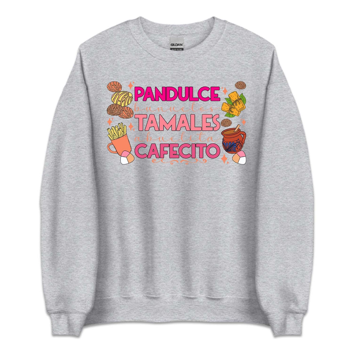 Mexican Christmas Foods Pandulce Bunuelos Tamales Abuelita & Cafecito Latina Xmas | PRODUCT CODE: MXCNPLDUBRE