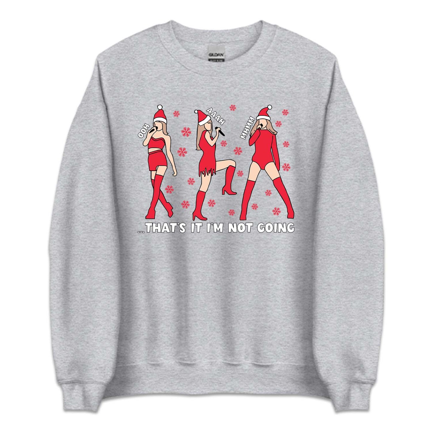 Taylor Swift Holiday Concert Xmas Meme That's It I'm Not Going | PRODUCT CODE: CHTUMRMET