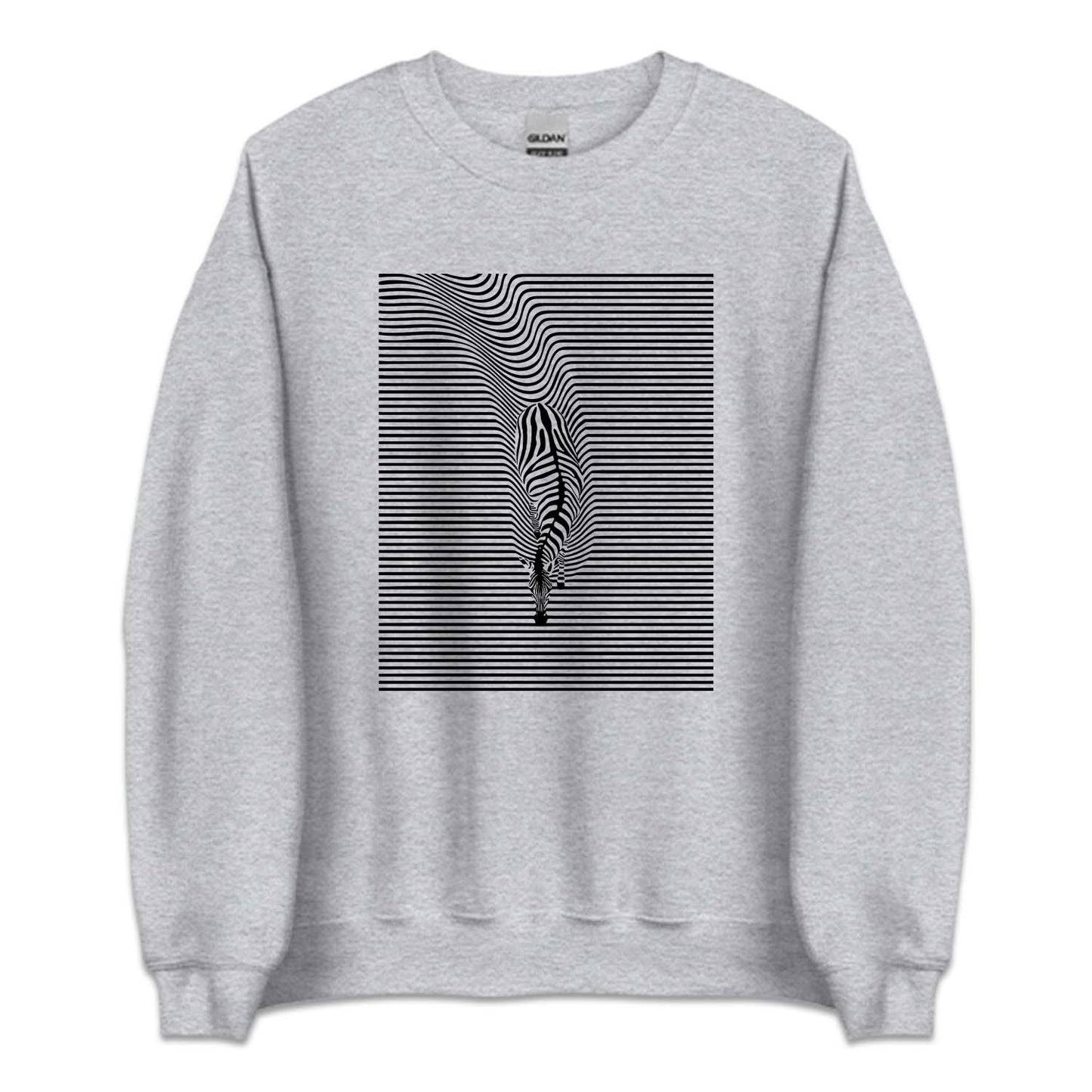 Zebra Optical Illusion Unique Abstract Animal | PRODUCT CODE: ZVRAOPTCIL
