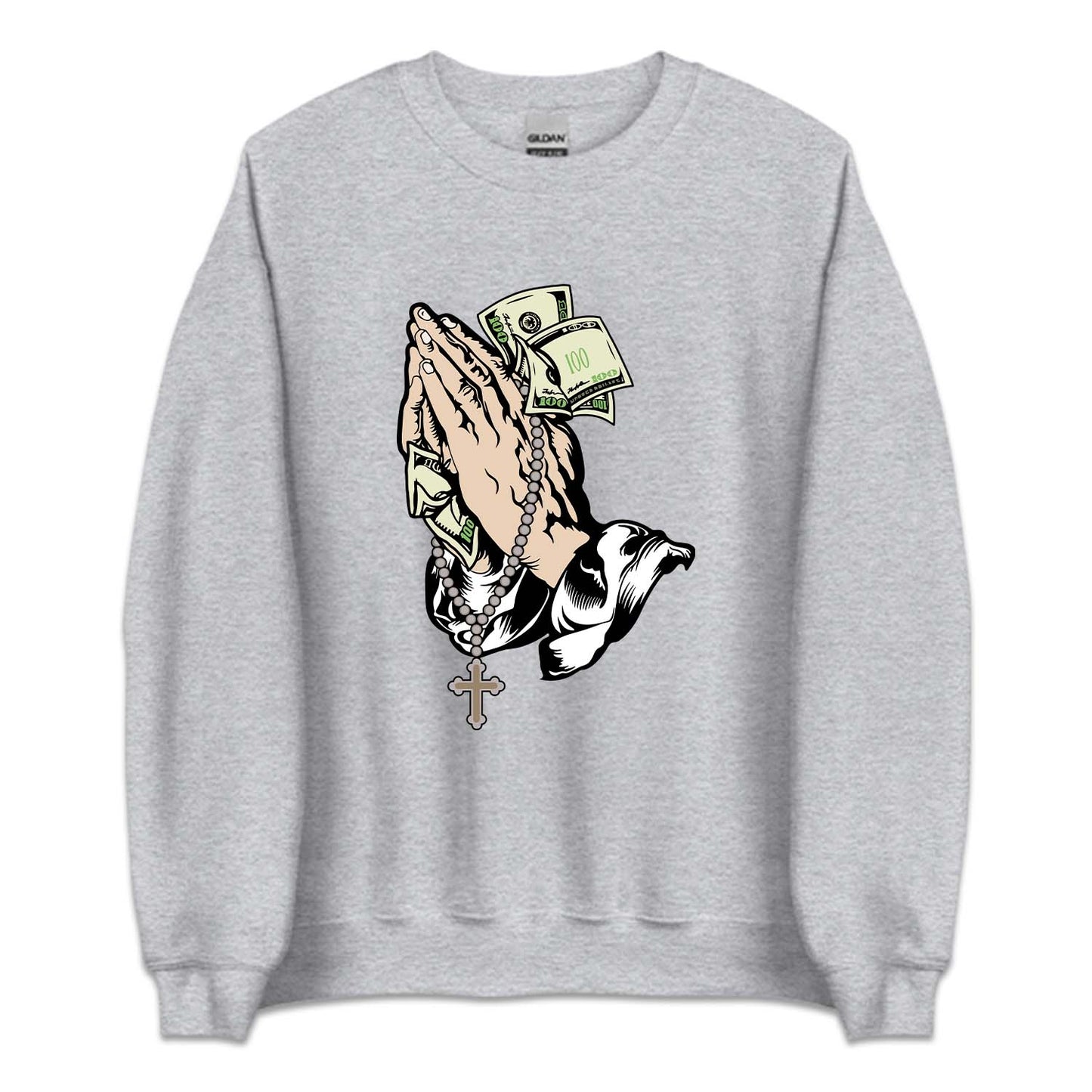 Praying Hands Rosary Bead Money Cross | PRODUCT CODE: PRYHNDRSB