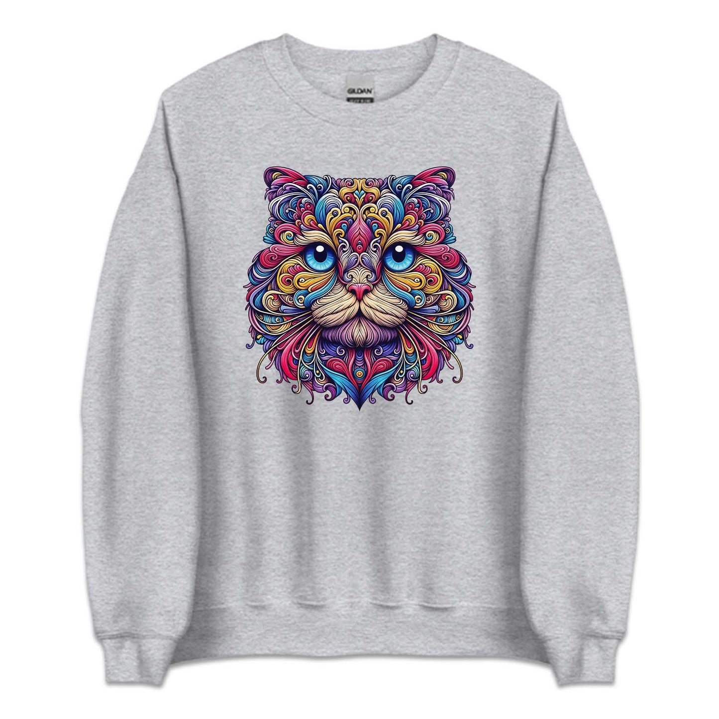 Psychedelic Scottish Fold Cat  | PRODUCT CODE: SCTHFLDOPSY