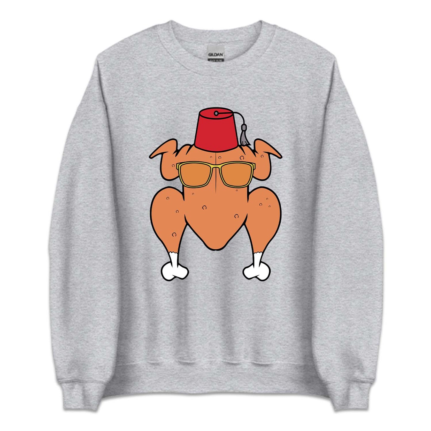 Turkey Thanksgiving Funny Turkey Day Fall Festive Autumn | PRODUCT CODE: GLSTRKHNGVS