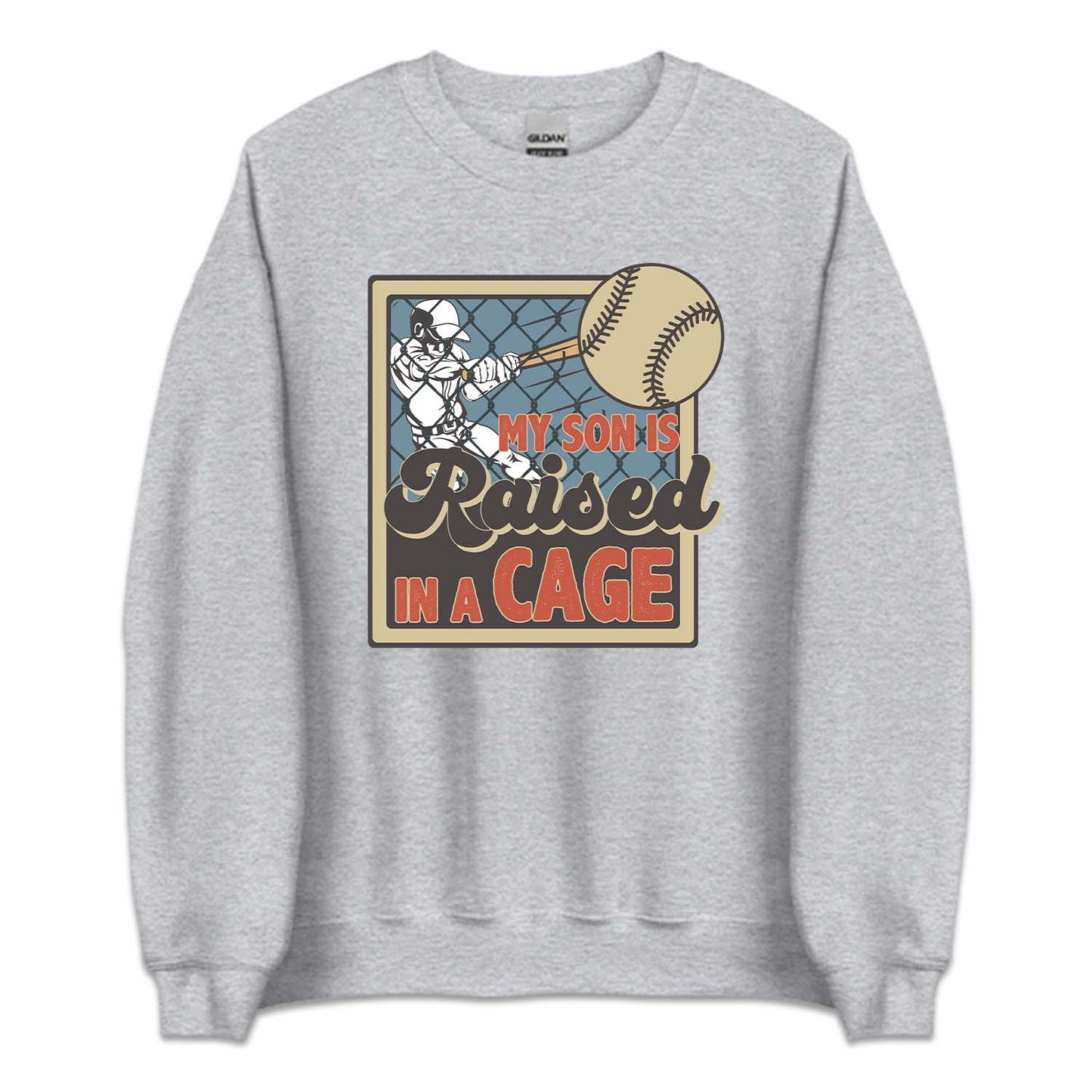 My Son Is Raised In A Cage Baseball Batter | PRODUCT CODE: MSNIRSBALE