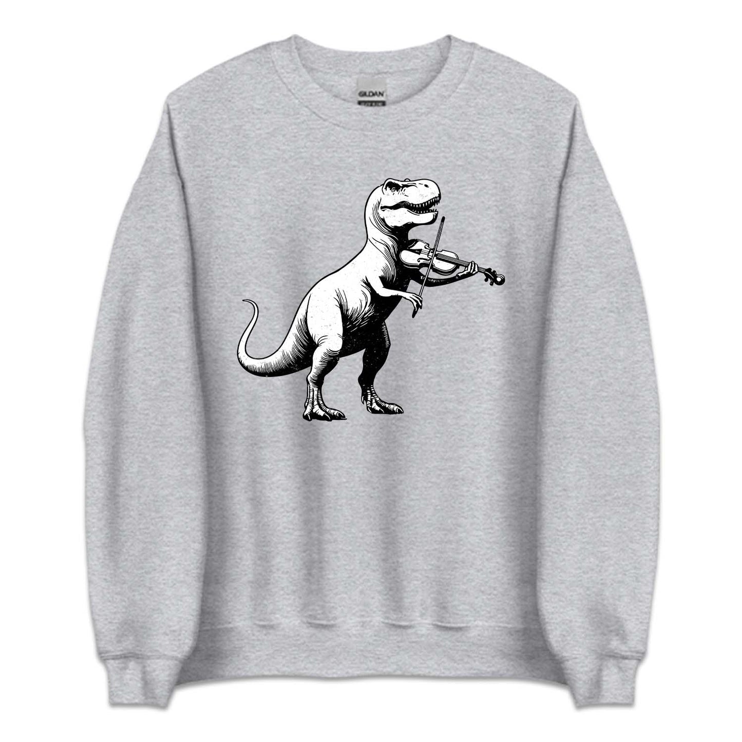 Dinosaur Playing Violin Unique Jurassic Orchestra | PRODUCT CODE: DNSPLYVLOM