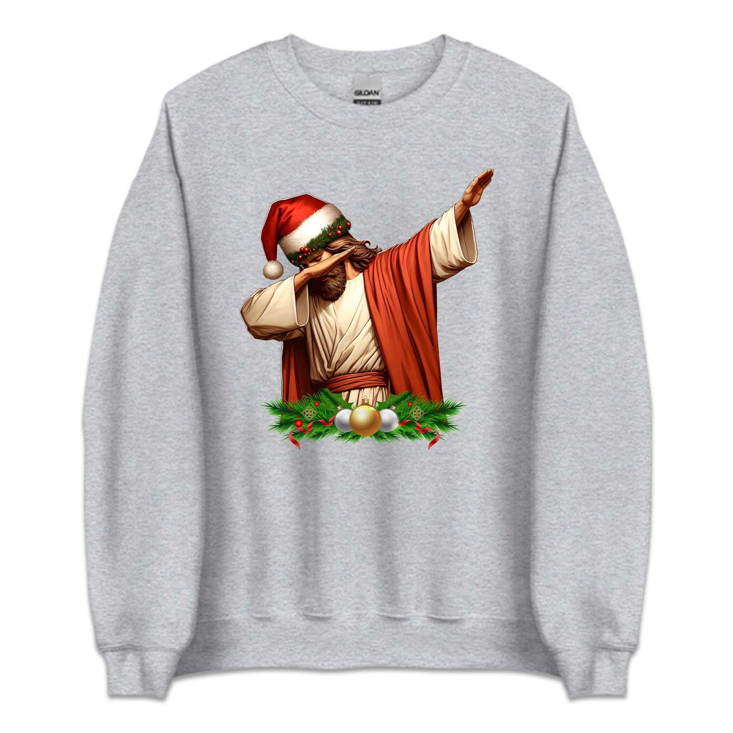 Christmas Dabbing Jesus in Santa Hat Religous Festive Xmas | PRODUCT CODE: DBNGJXMSCR