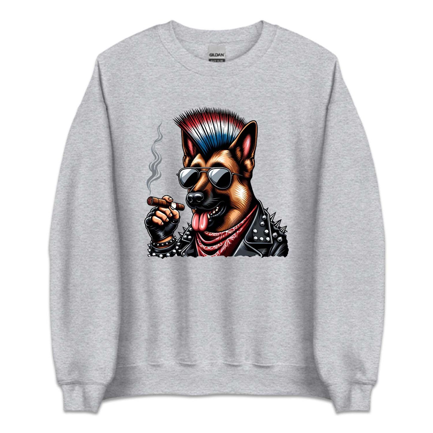 German Shepherd Dog with Sunglasses & Cigar | PRODUCT CODE: GRMNSHPDKP