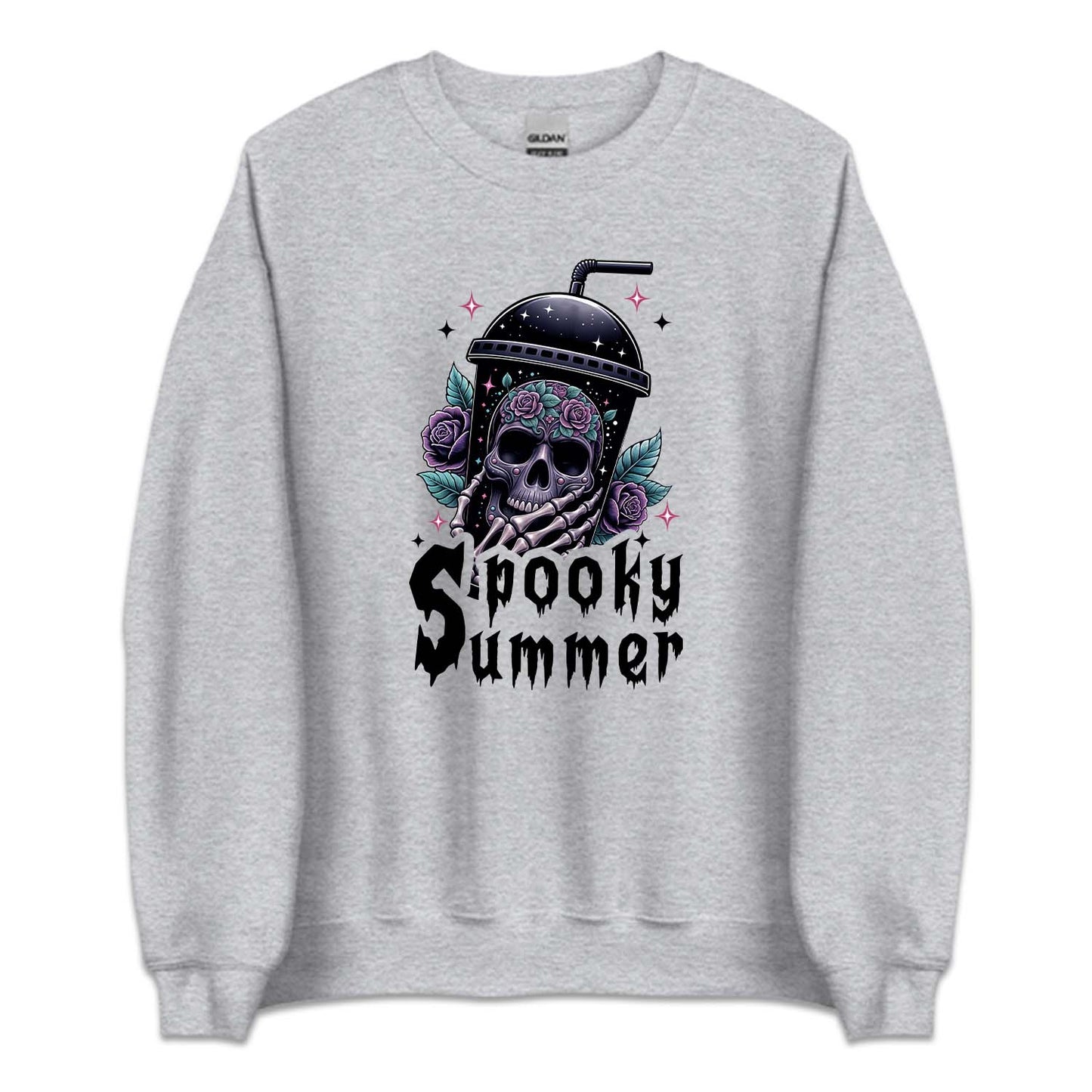 Skeleton Hand Holding Coffee Cup Spooky Summer Halloween | PRODUCT CODE: SKHNDGCFP