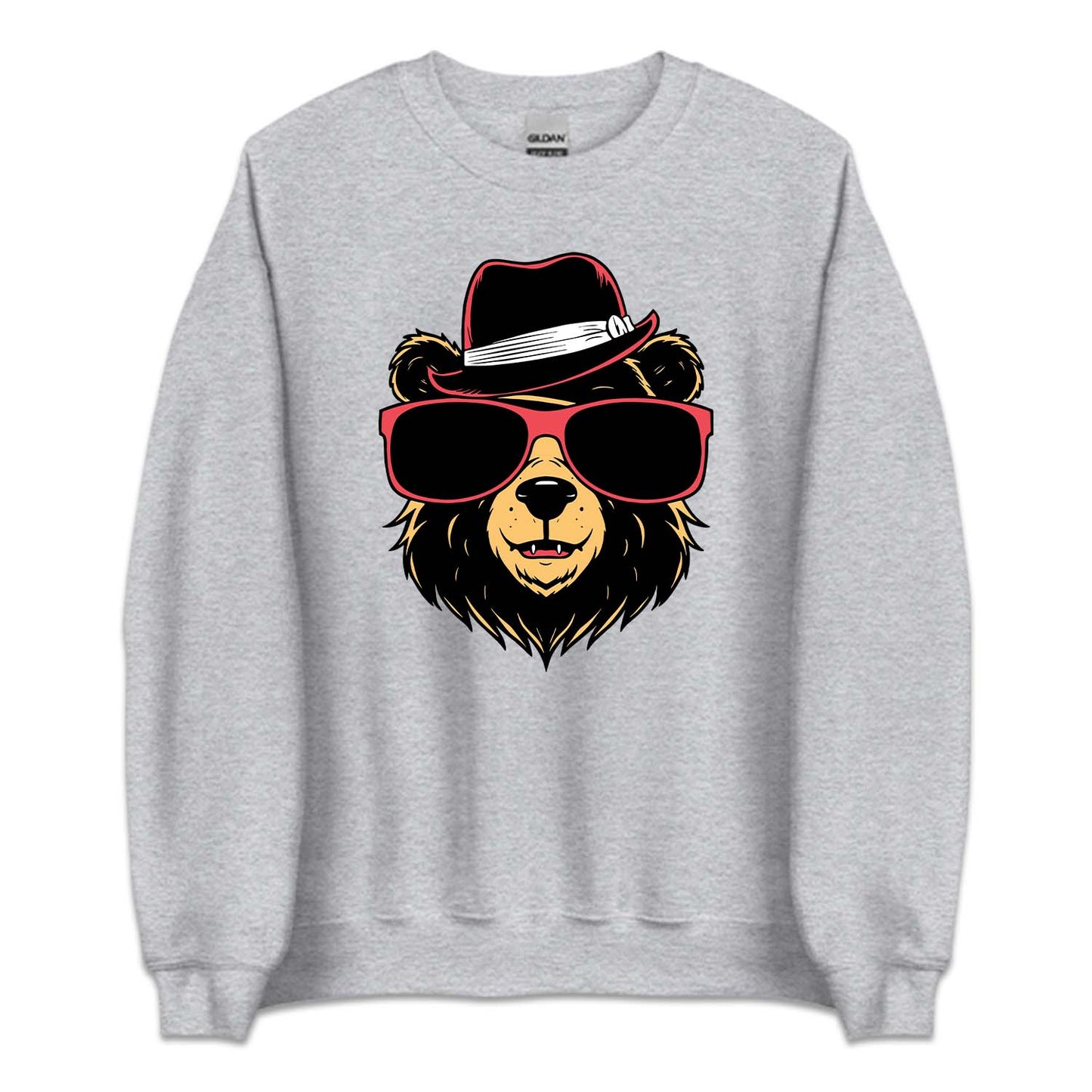 Bear With Sunglasses And Hat Wildlife Bear | PRODUCT CODE: BRWTHSNHT