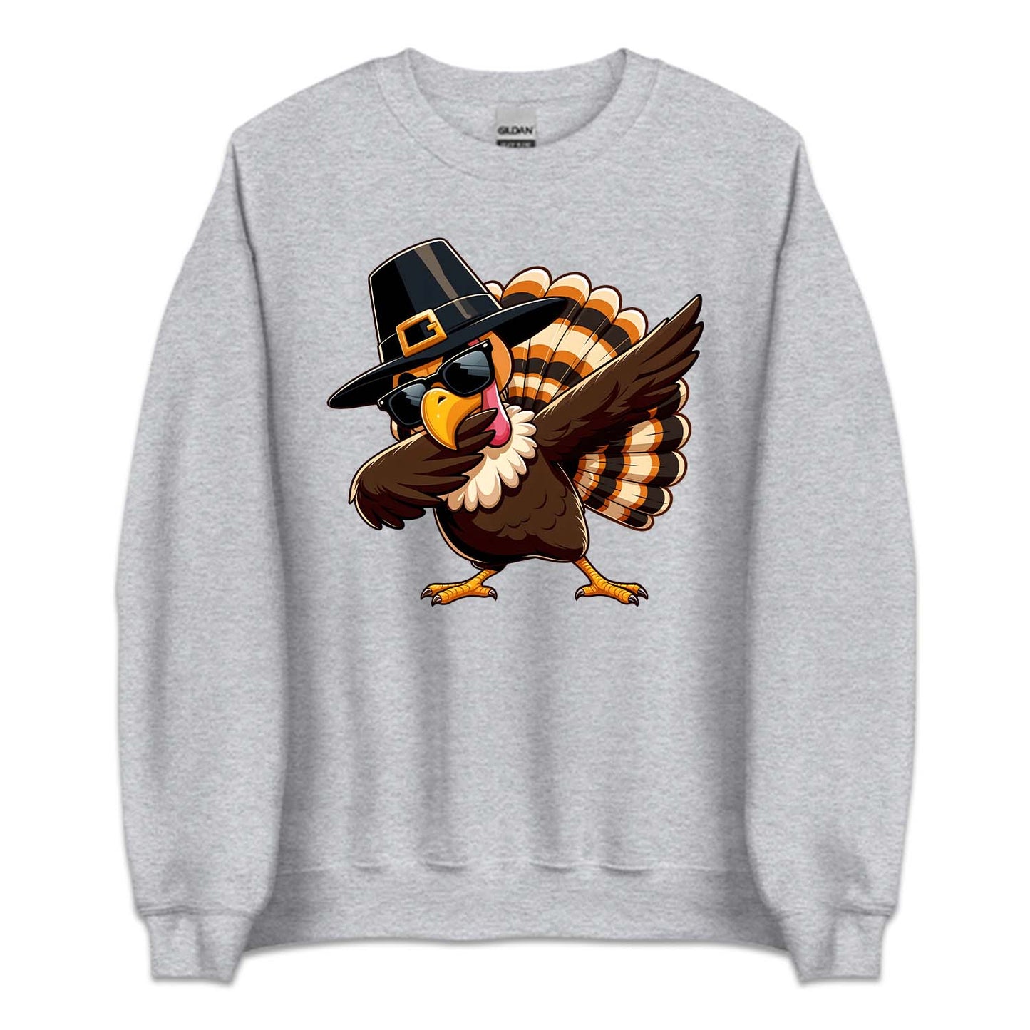 Dabbing Turkey Thanksgiving Autumn Holiday | PRODUCT CODE: DBNGTRKYVF