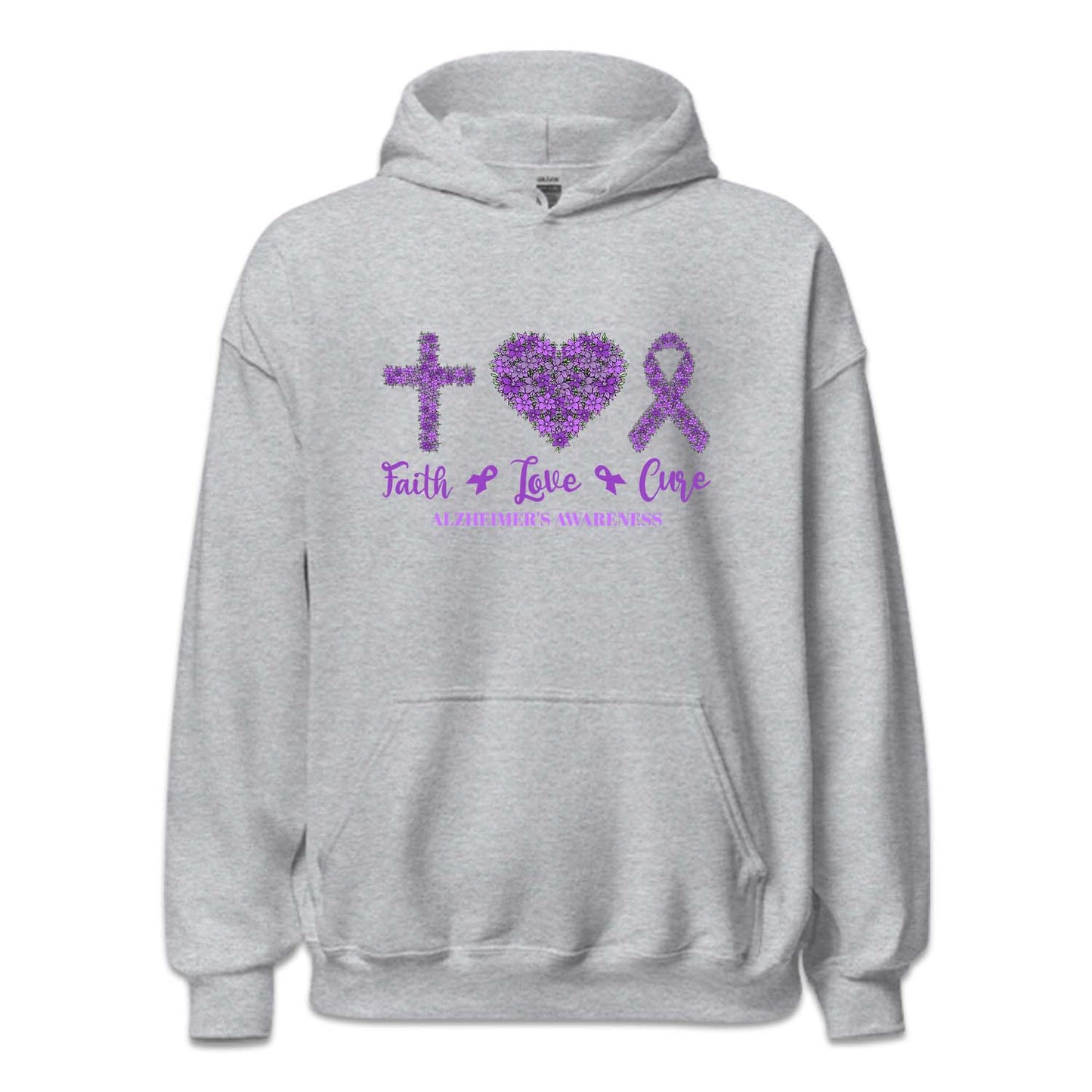 Faith Love Cure Alzheimer's Mental Health Awareness | PRODUCT CODE: FTLVCRAZML