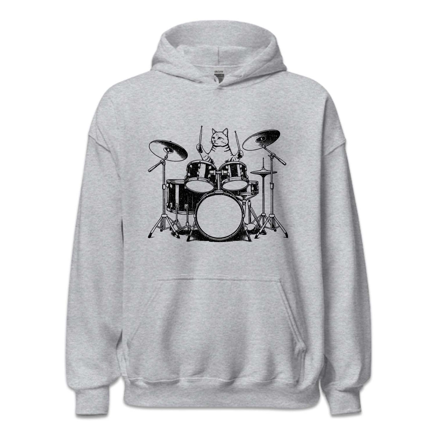 Drummer Cat Funny Musician Cat Lover | PRODUCT CODE: DRMCTAFLE