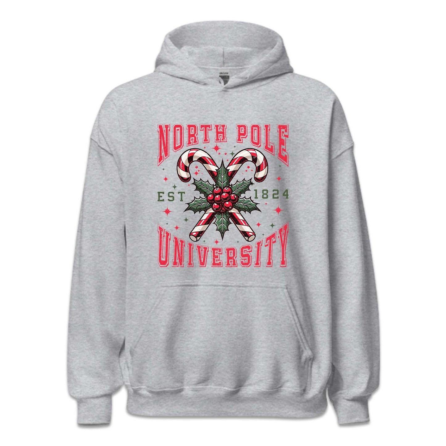 North Pole University Christmas Classic Candy Cane Xmas | PRODUCT CODE: NRTHLPENVYU
