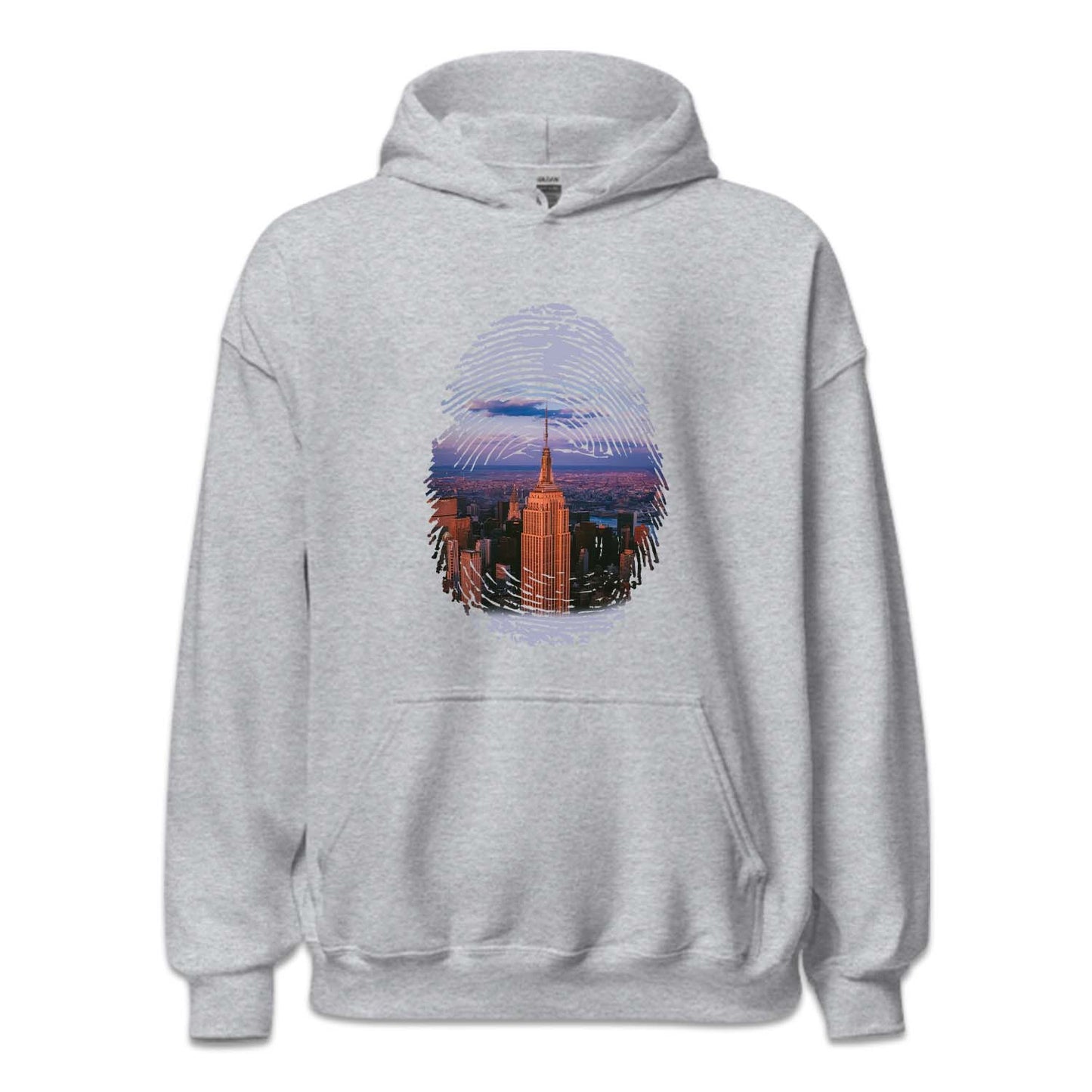 Empire State Building Fingerprint New York City Dusk | PRODUCT CODE: EMPRSTBLFG