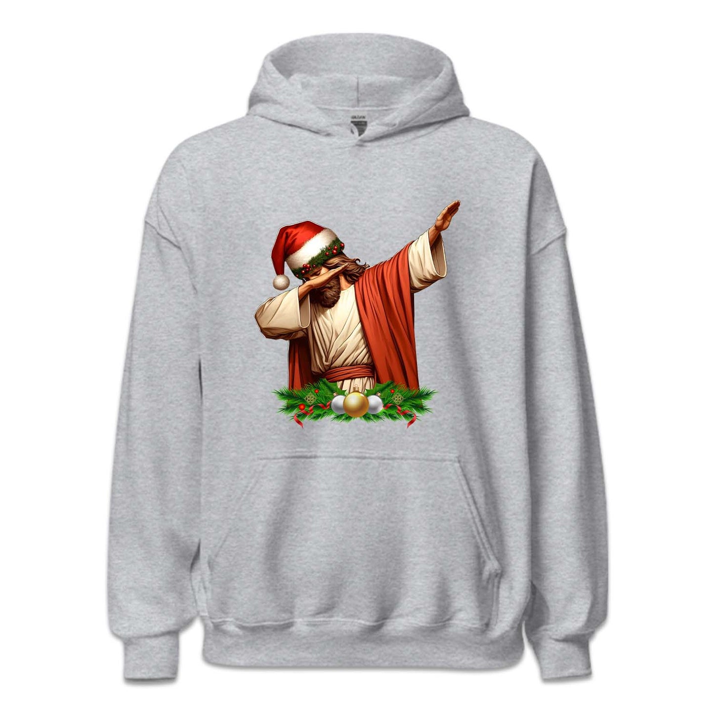 Christmas Dabbing Jesus in Santa Hat Religous Festive Xmas | PRODUCT CODE: DBNGJXMSCR