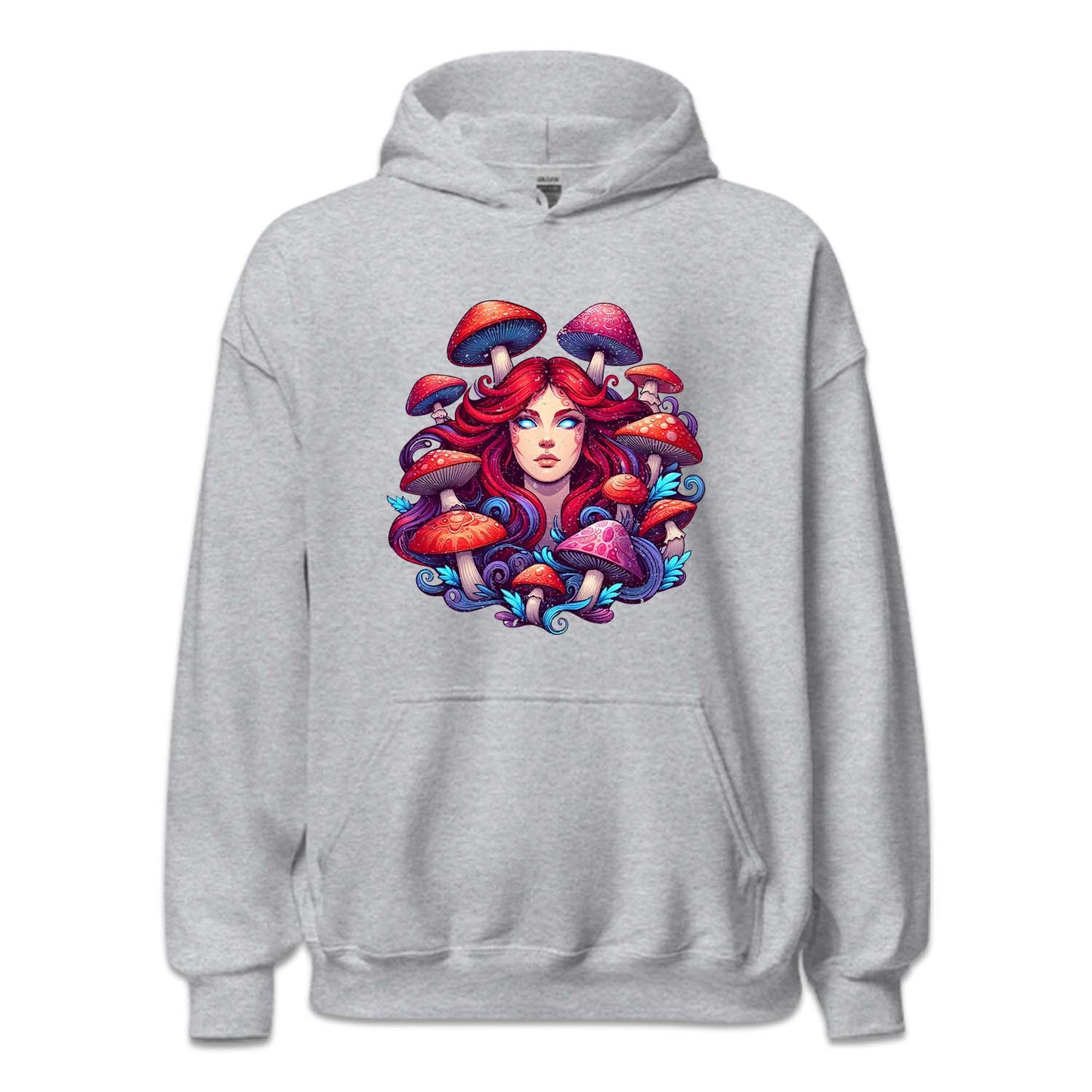 Psychedelic Mystical Woman Mushrooms Shroom Lover | PRODUCT CODE: PSYDLCMYWS