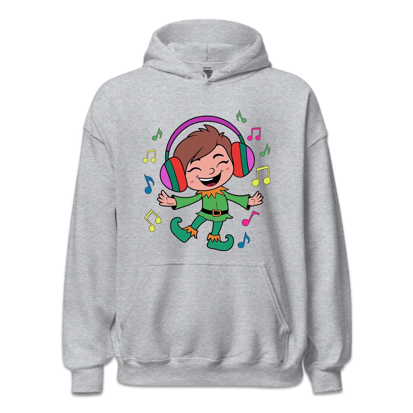 Christmas Xmas Cute Dancing Elf with Headphones | PRODUCT CODE: CHREDNGELF