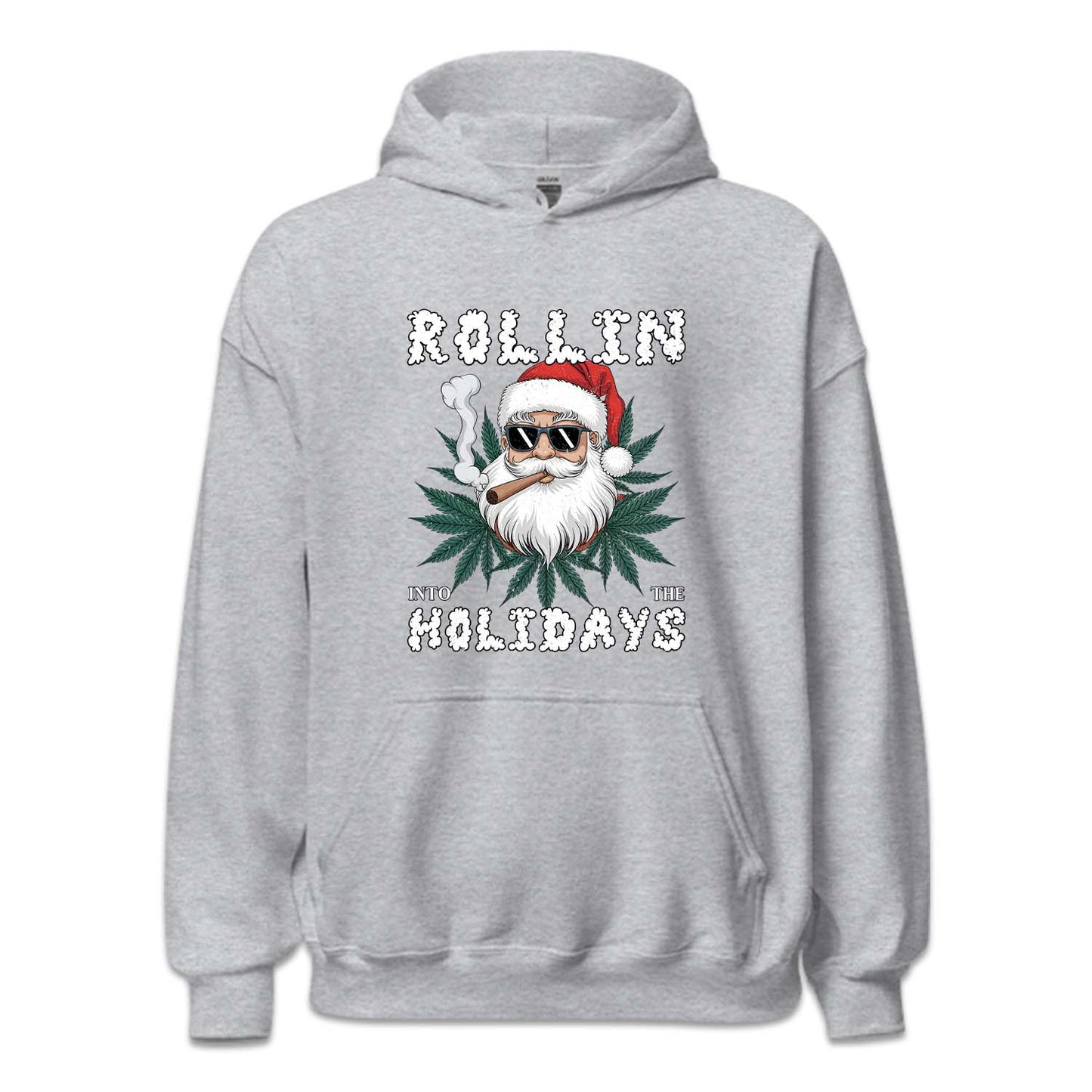 Christmas Santa Claus Smoking Weed Cannabis Xmas | PRODUCT CODE: RLNTHDYCHM