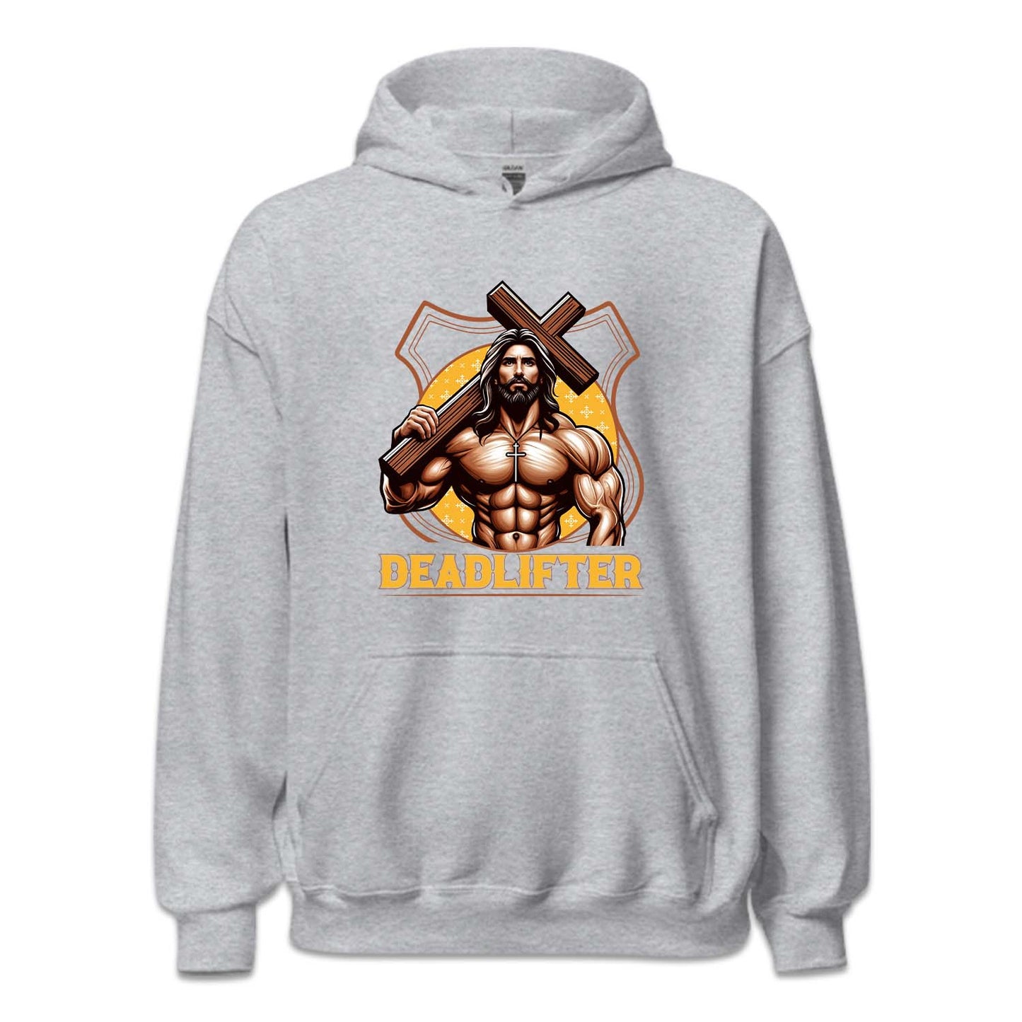 Jesus The Deadlifter Christian Workout | PRODUCT CODE: JUSTHDLFTG
