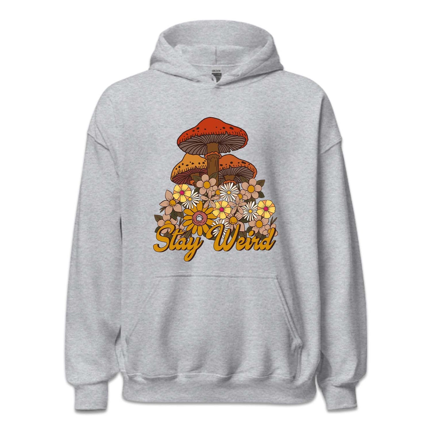 Retro Stay Weird Psychedelic Mushrooms | PRODUCT CODE: STYWRDMSHR