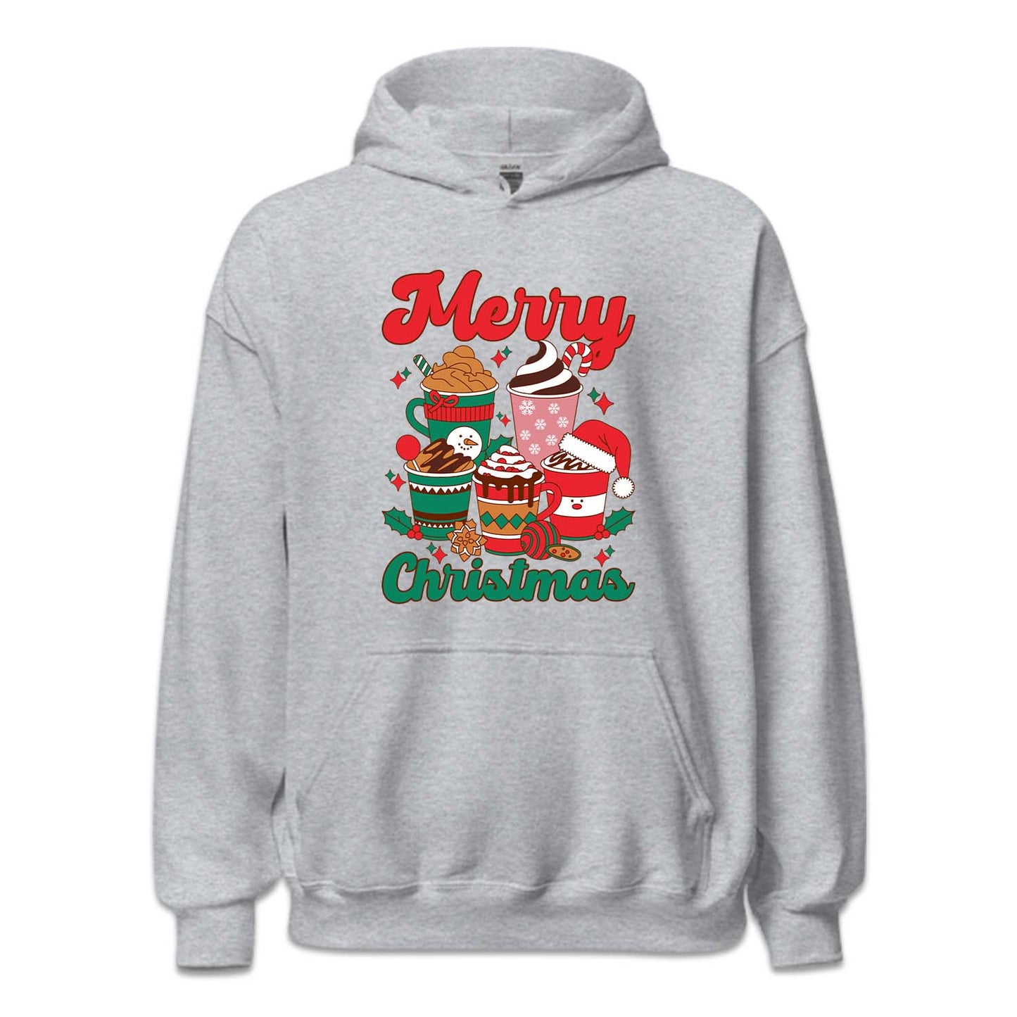 Merry Christmas Coffee Cozy Holiday Festive Xmas | PRODUCT CODE: MRYCHTFESTVA