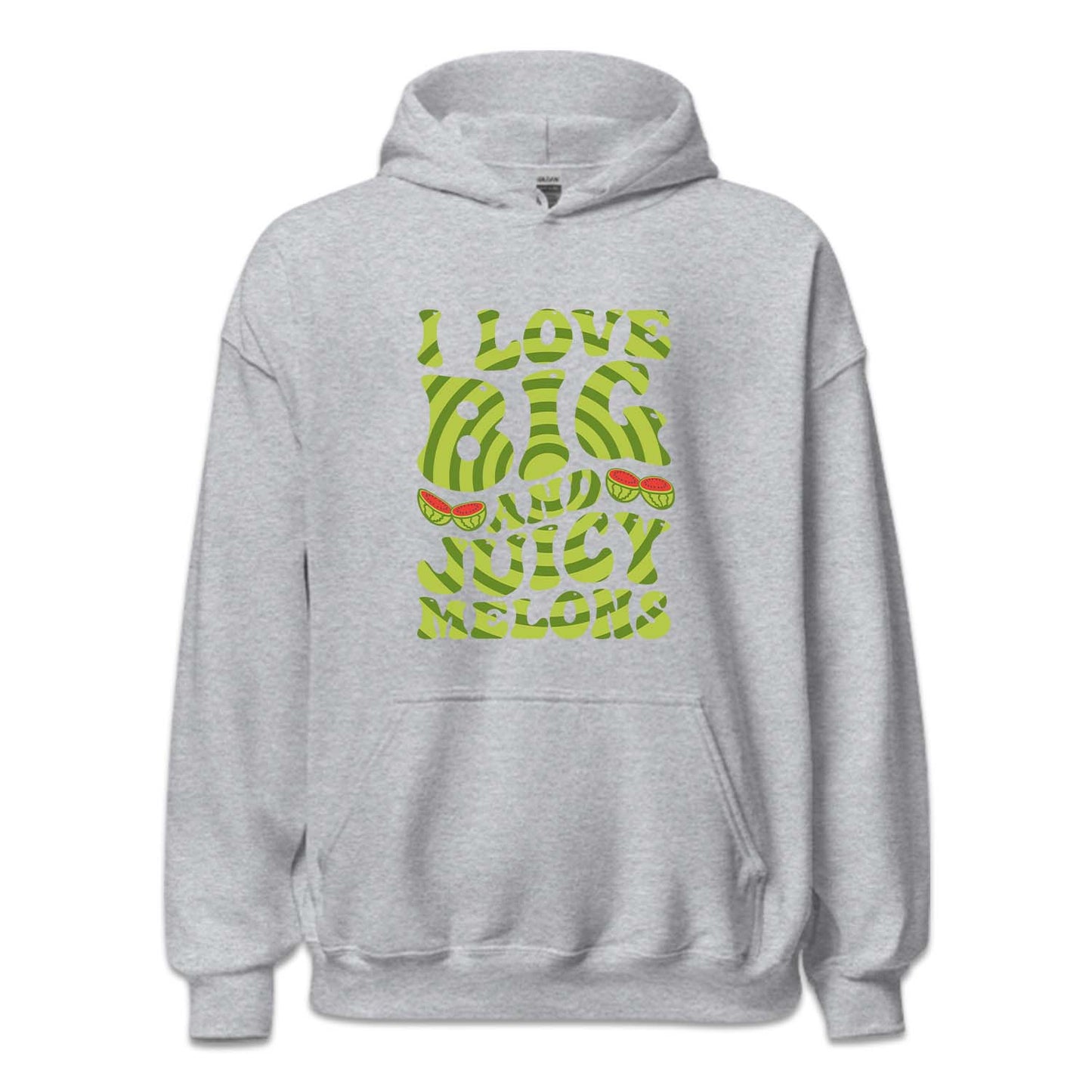 I Love Big And Juicy Melons Vegetarian Humor | PRODUCT CODE: LVBGANJUCY