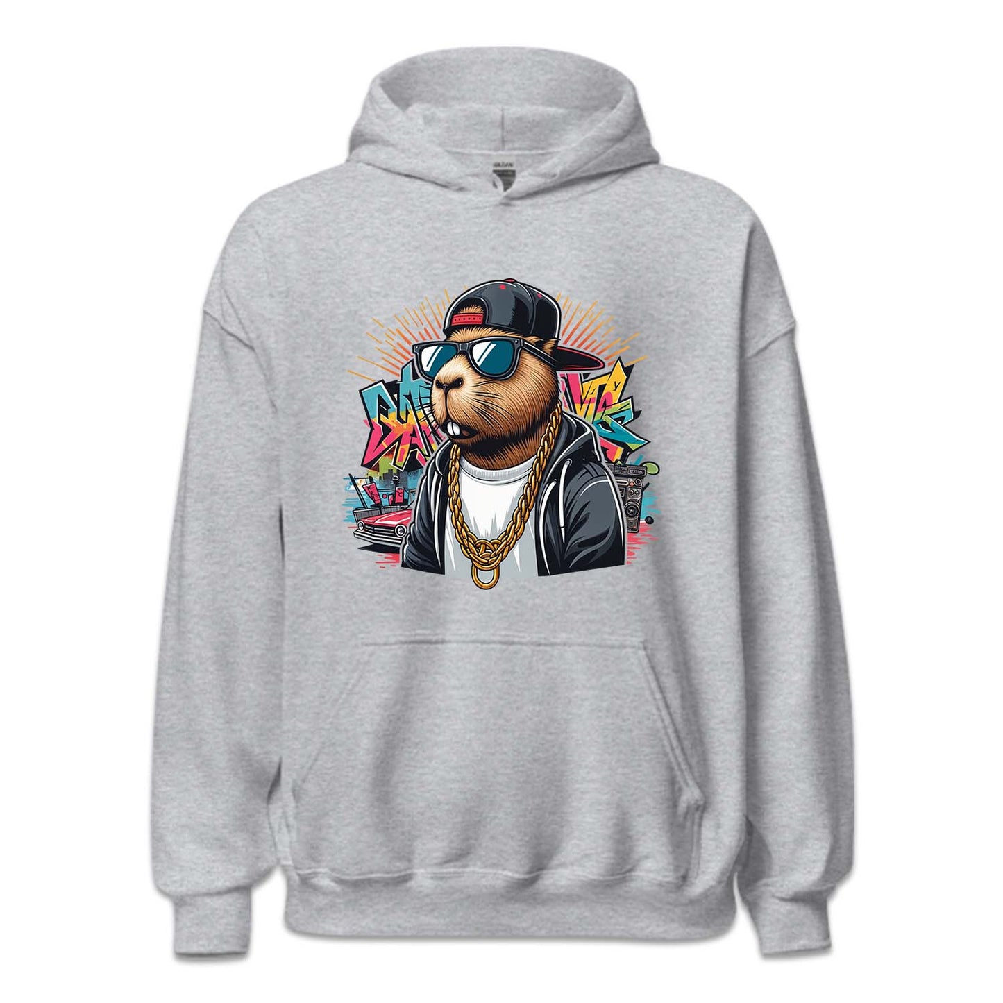 Urban Streetwear Gangster Capybara | PRODUCT CODE: GNSBRATPC