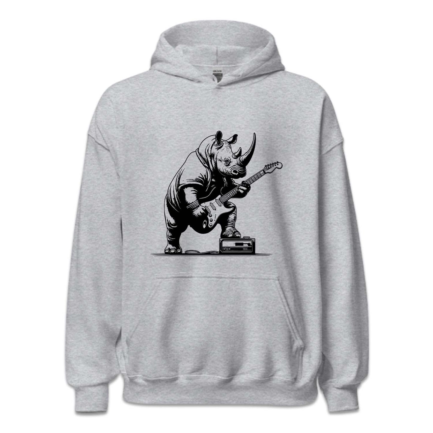Rhino Playing Guitar Rhino Guitarist | PRODUCT CODE: RHNOPLGTU
