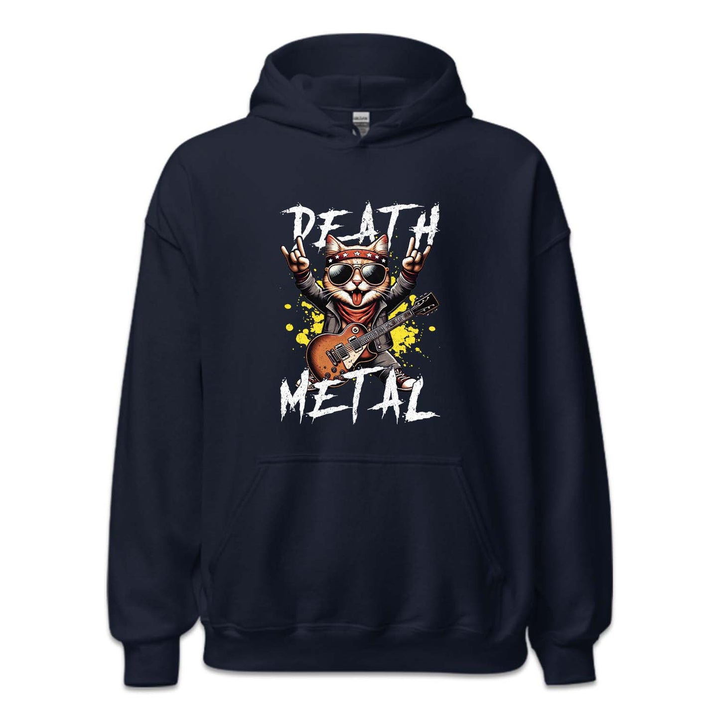 Death Metal Cat Guitar Metalhead Kitty | PRODUCT CODE: DTHMECGU