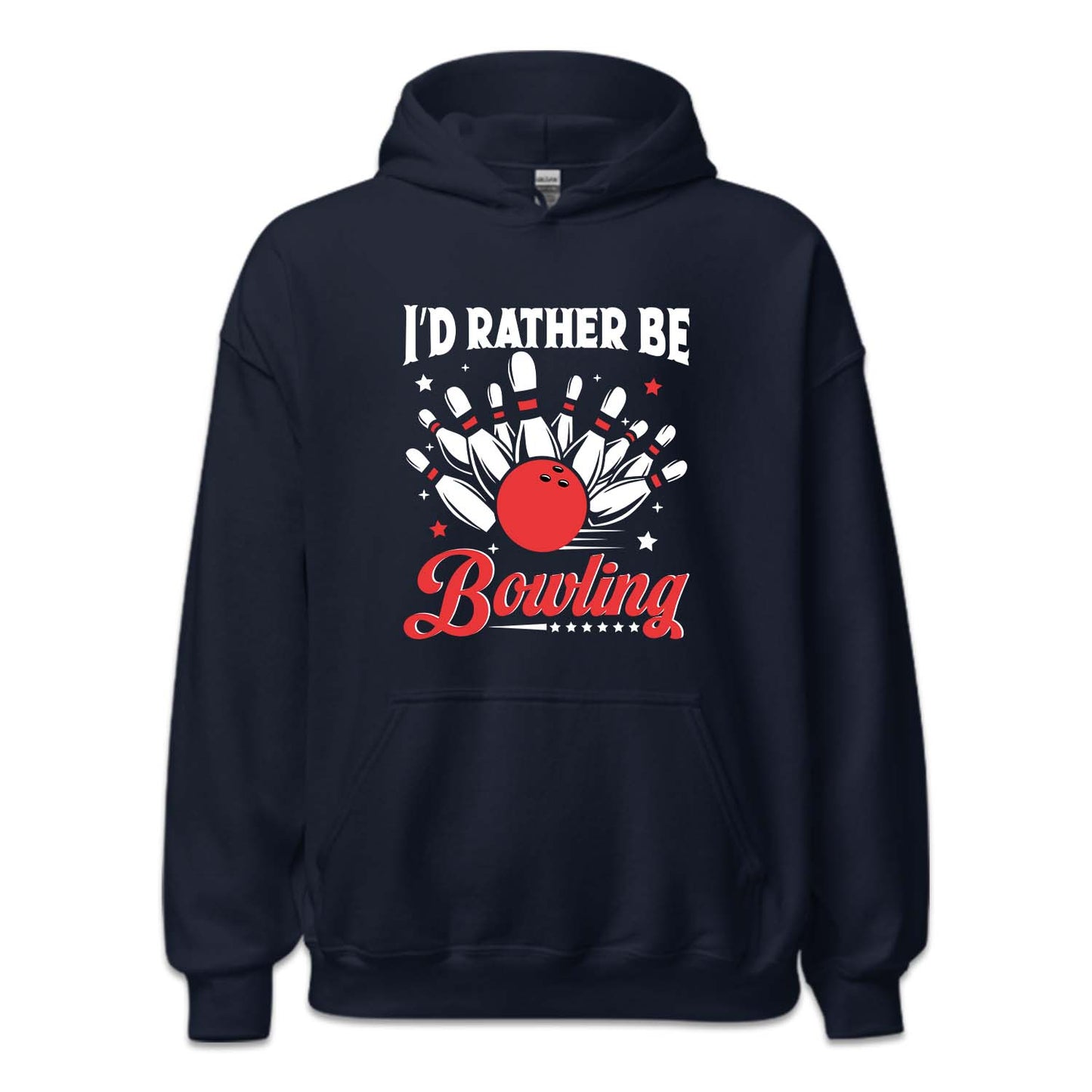 Vintage I'd Rather Be Bowling League  | PRODUCT CODE: BLWIDRATBG