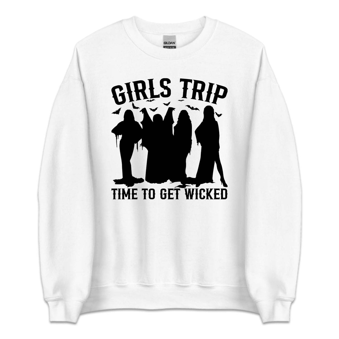 Vintage Halloween Girl's Trip Salem Time To Get Wicked | PRODUCT CODE: GRLRIPTSME