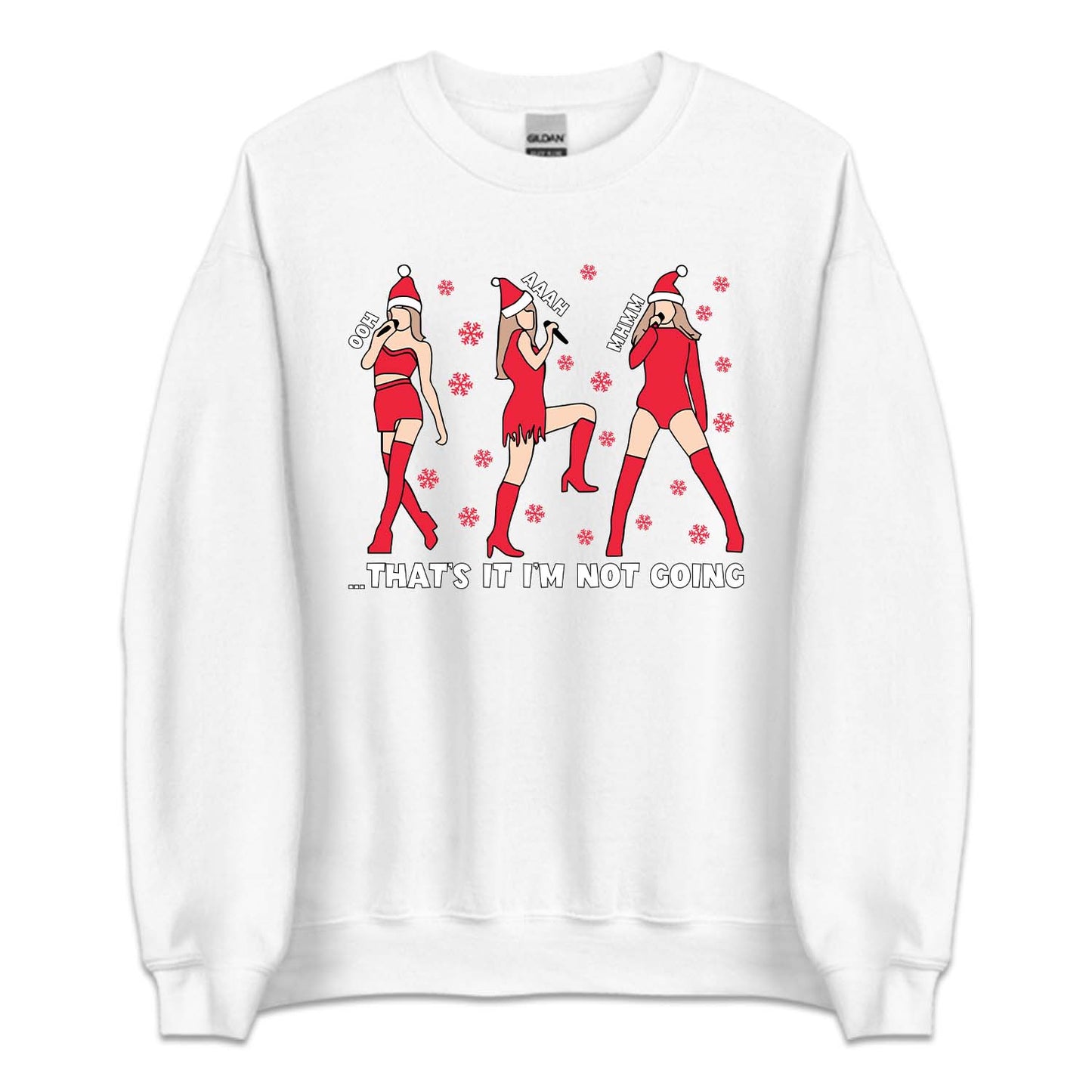 Taylor Swift Holiday Concert Xmas Meme That's It I'm Not Going | PRODUCT CODE: CHTUMRMET
