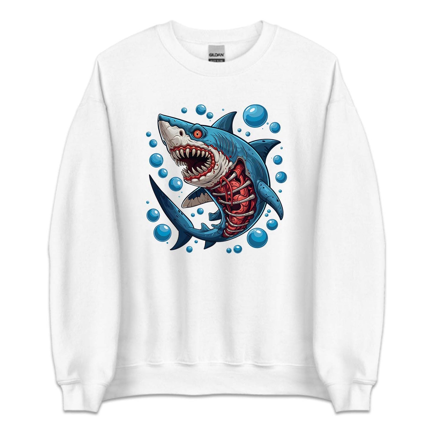 Zombie Shark Halloween Scary Costume | PRODUCT CODE: ZBMESKRHW
