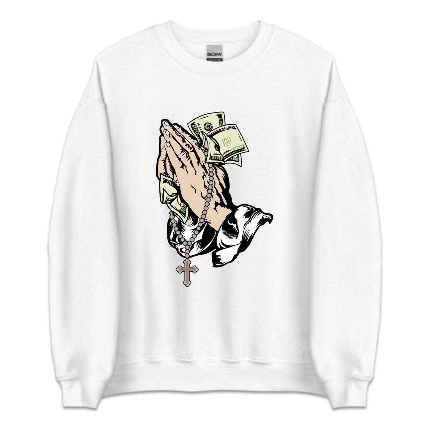 Praying Hands Rosary Bead Money Cross | PRODUCT CODE: PRYHNDRSB