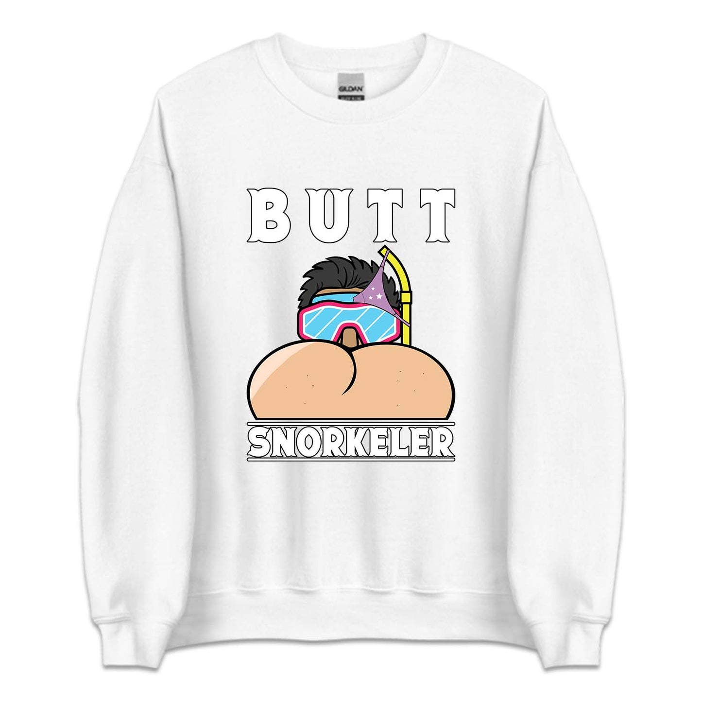 Butt Snorkeler Funny Sarcastic | PRODUCT CODE: BTUSNRKLG