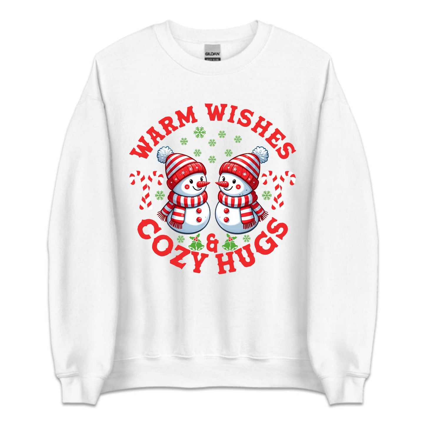 Christmas Snowmans Warm Wishes Cozy Xmas Hugs | PRODUCT CODE: WMRHSZYCO