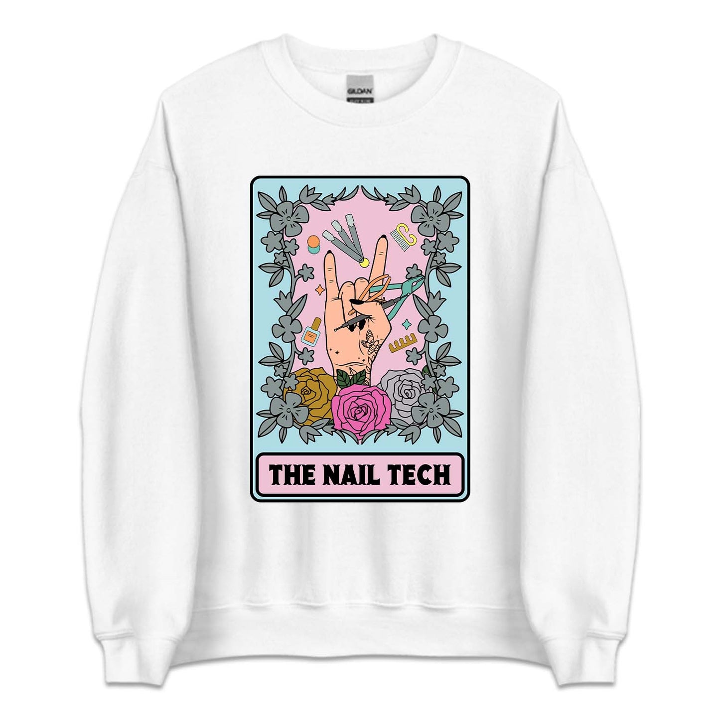 Nail Tech Tarot Card Mystic Artist | PRODUCT CODE: NLIATRCDA
