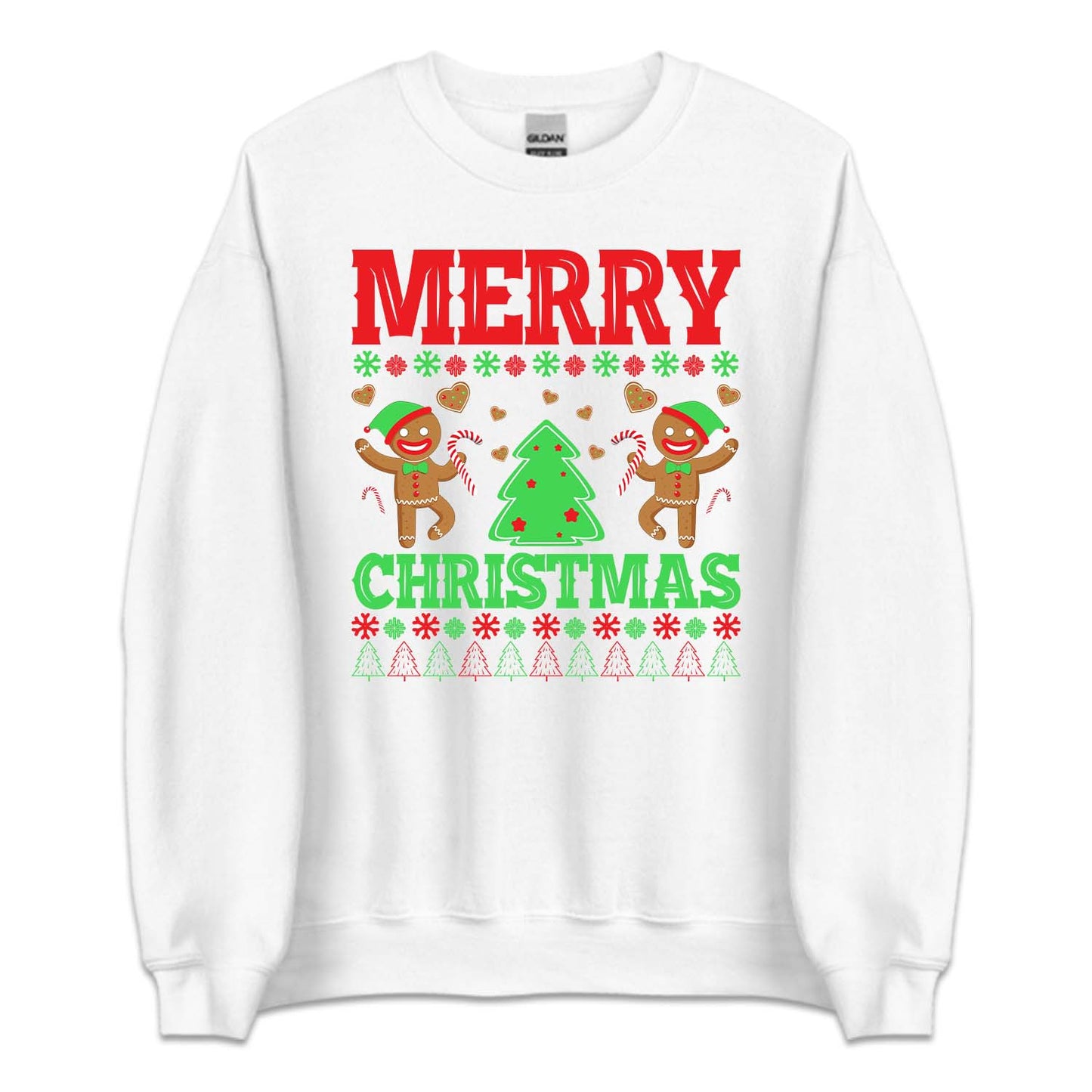 Merry Christmas Gingerbread Man Xmas Candy Can | PRODUCT CODE: MYRCHGNRBDA