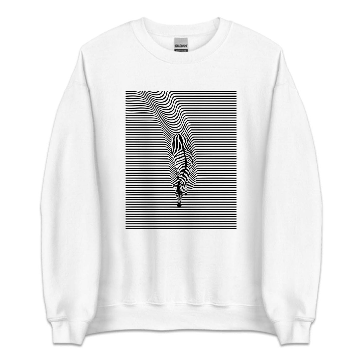 Zebra Optical Illusion Unique Abstract Animal | PRODUCT CODE: ZVRAOPTCIL