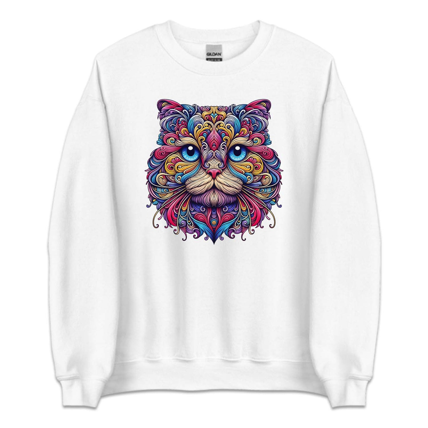 Psychedelic Scottish Fold Cat  | PRODUCT CODE: SCTHFLDOPSY