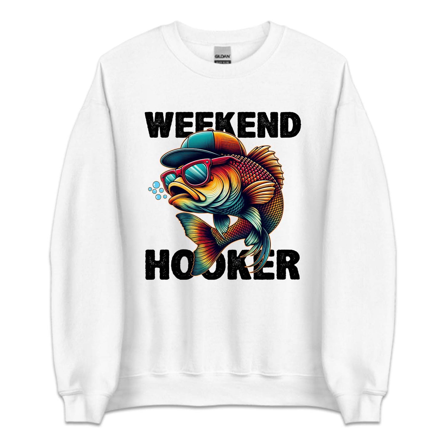 Weekend Hooker Humor Sarcastic Fish | PRODUCT CODE: WKEHKOREF